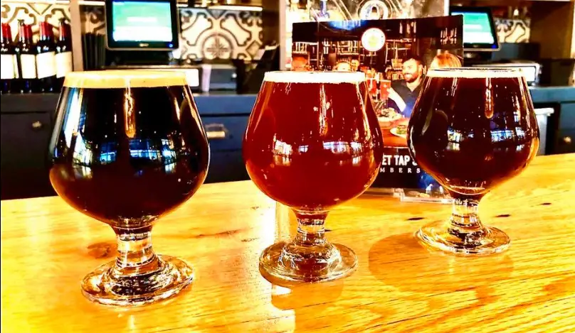 Beer in glasses